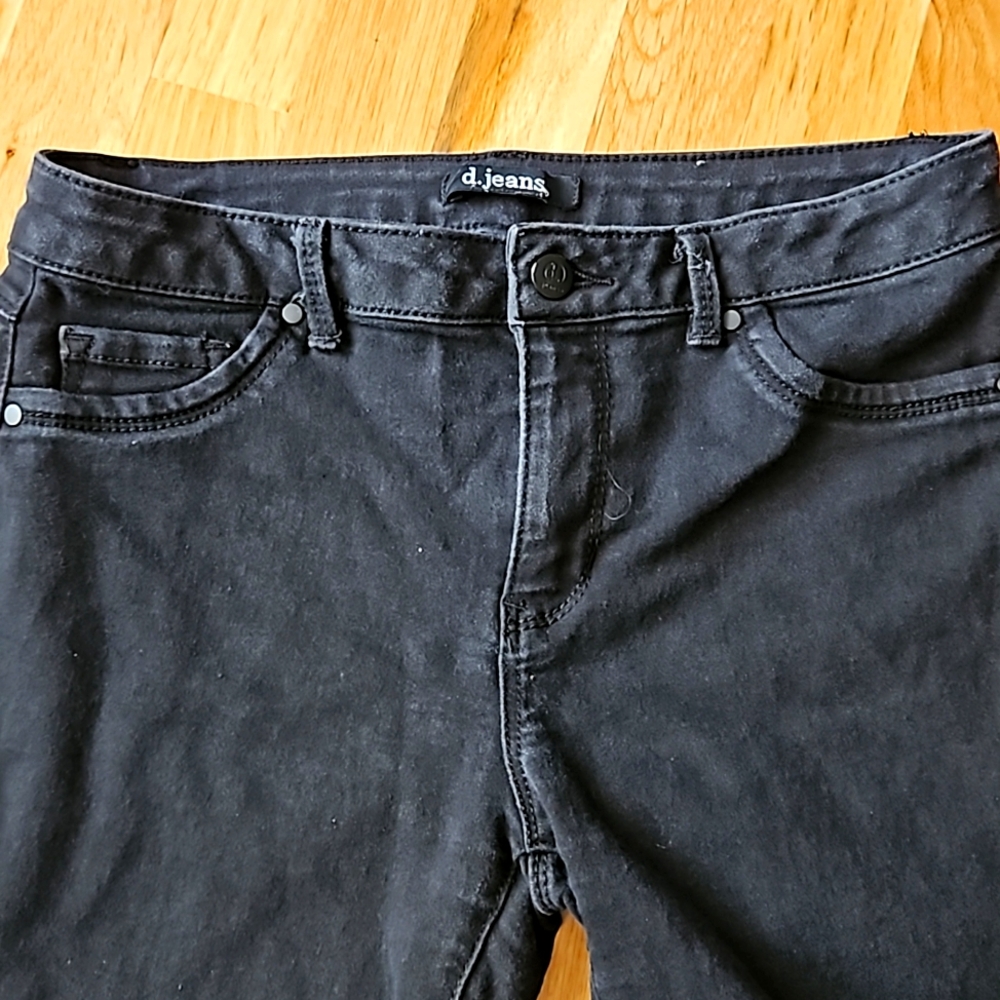 D Jeans Black Straight Jeans Sz 6